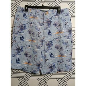 Mens Chaps Swordfish Printed Shorts Size 34